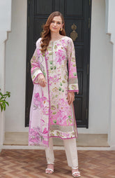 Colors Digital Printed Khaddar Edit 3 Piece-CDK-25-02